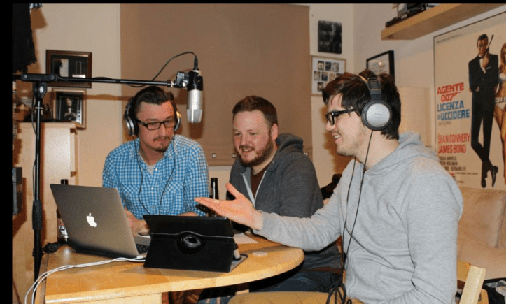 We put our clothes back on for this shot