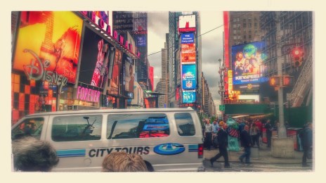 Times Square: In loads of films but I can't remember one right now